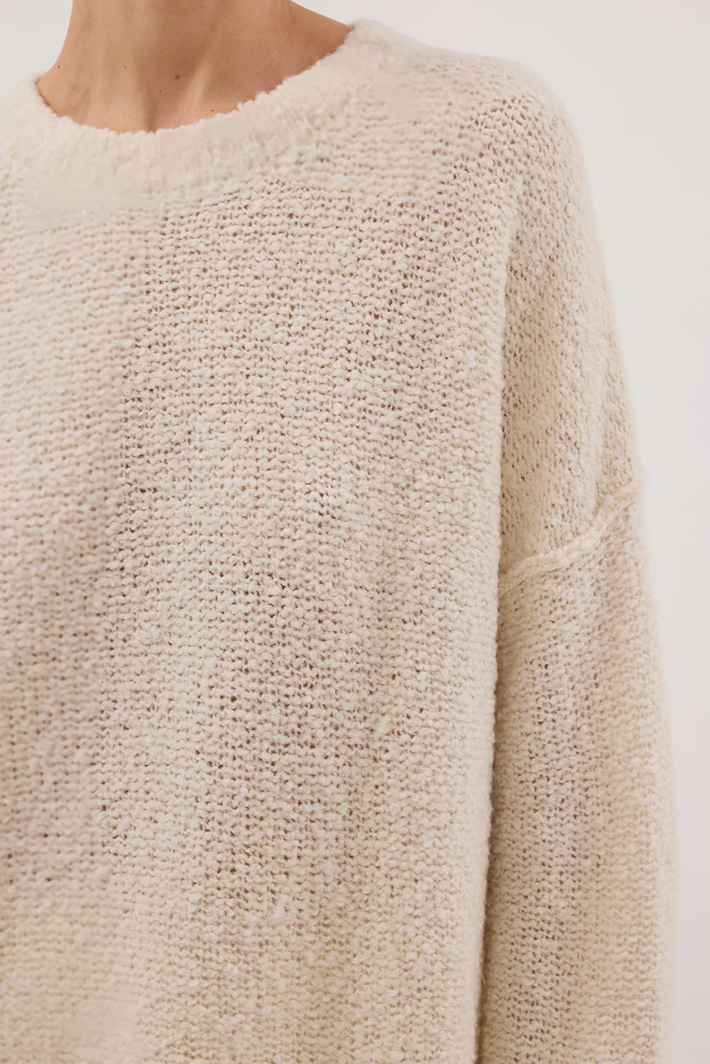 CICI CREAM LONGLINE JUMPER - Gamepaces