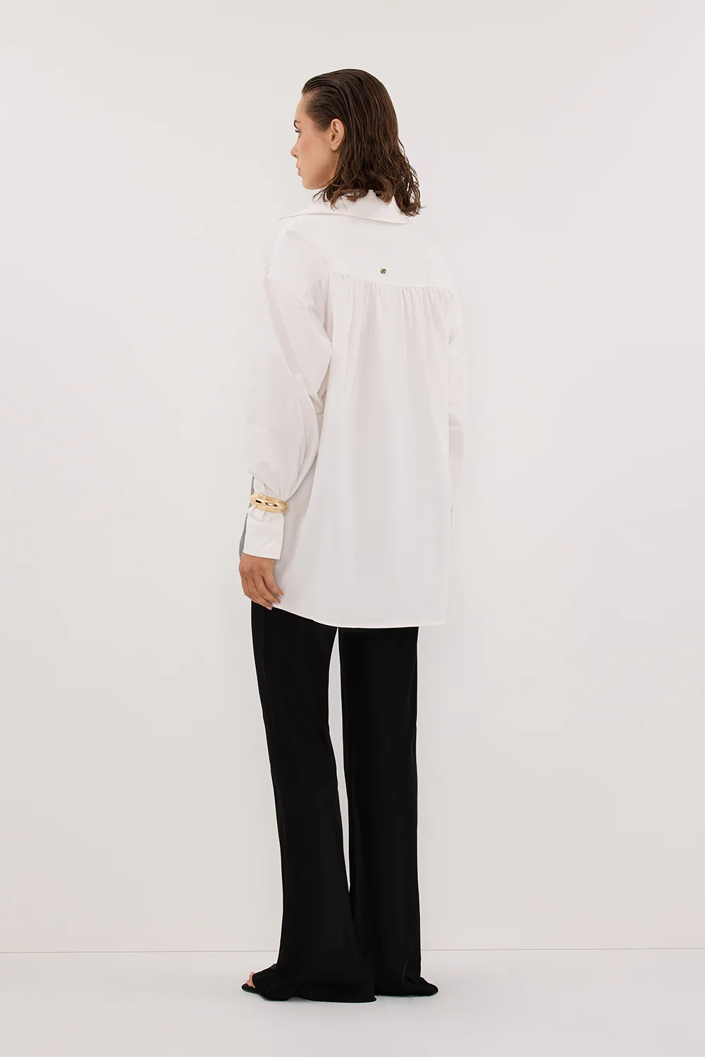 NIKKI BLACK SATIN BIAS PANT - Gamepaces