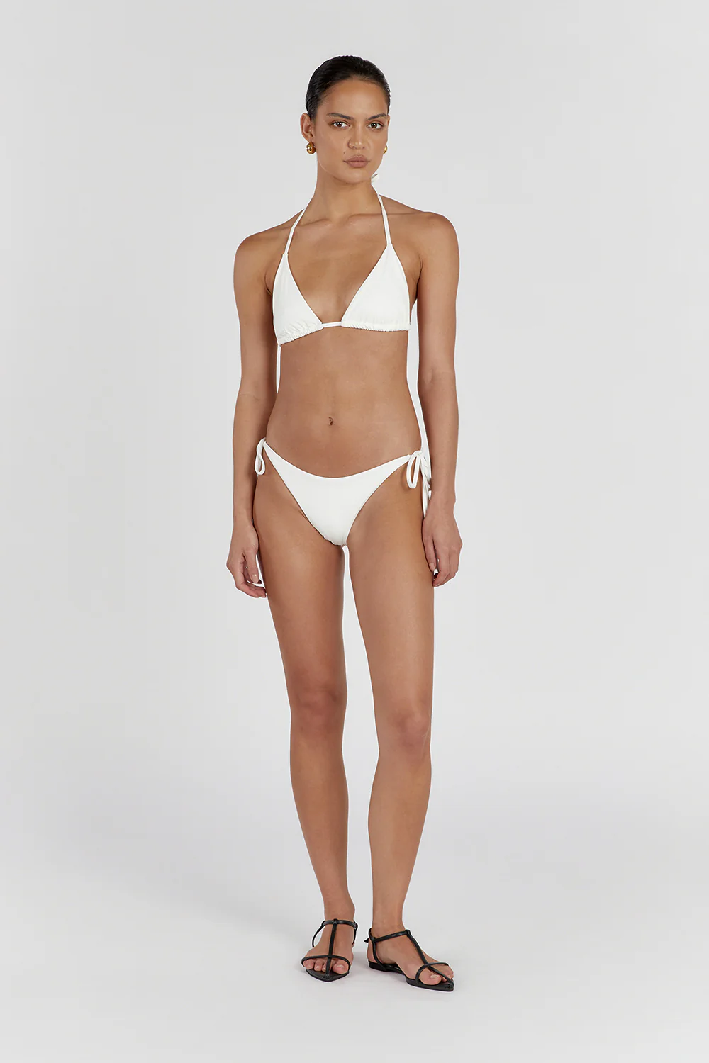 CALLIE OFF WHITE SIDE TIE BRIEF - Gamepaces
