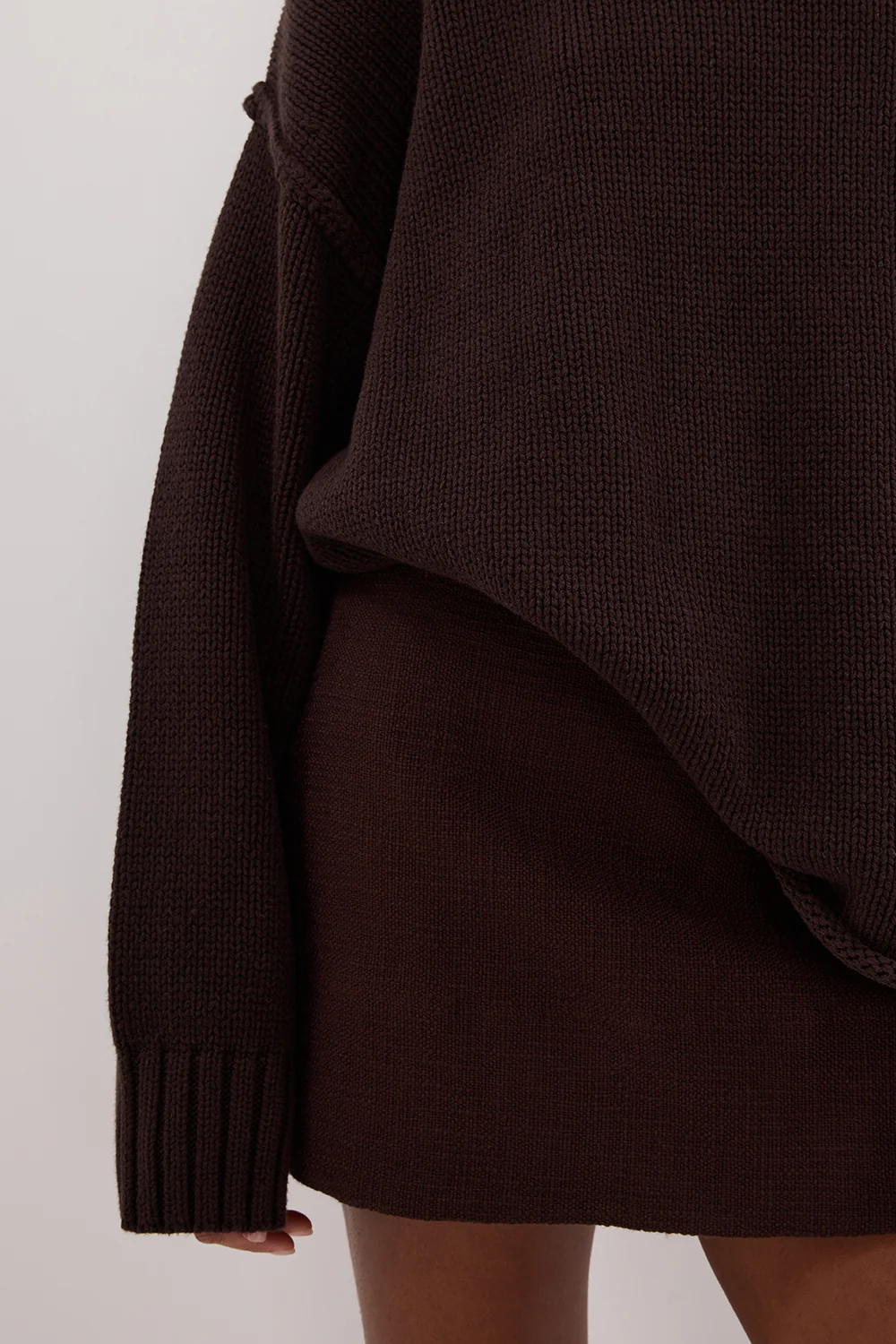 NIEVE CHOCOLATE MINI SKORT - Gamepaces