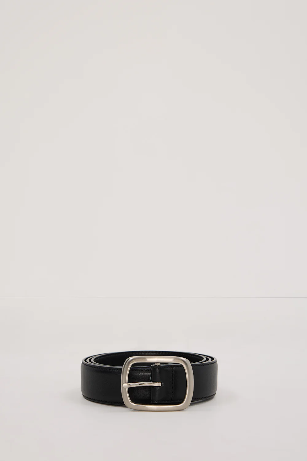BRADFORD SILVER LEATHER BELT - Gamepaces
