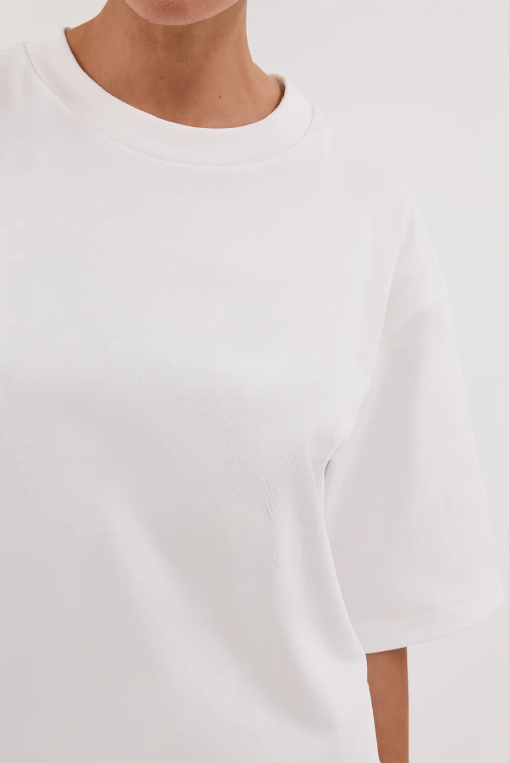 NOAH WHITE LONGLINE TEE - Gamepaces