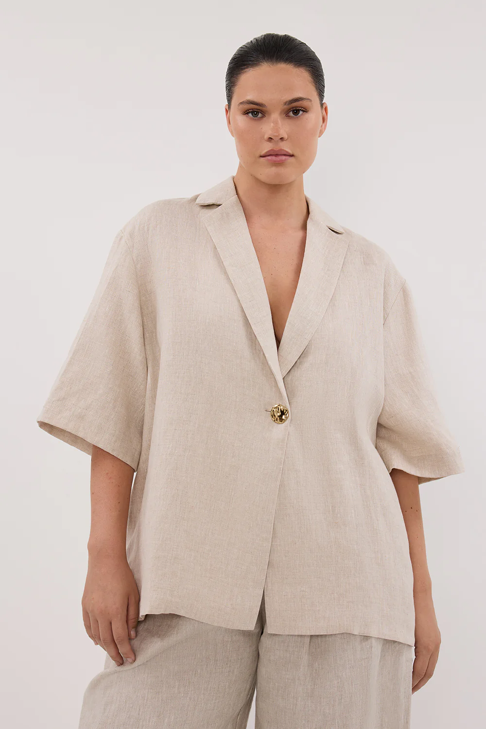 NALA NATURAL LINEN RESORT SHIRT - Gamepaces