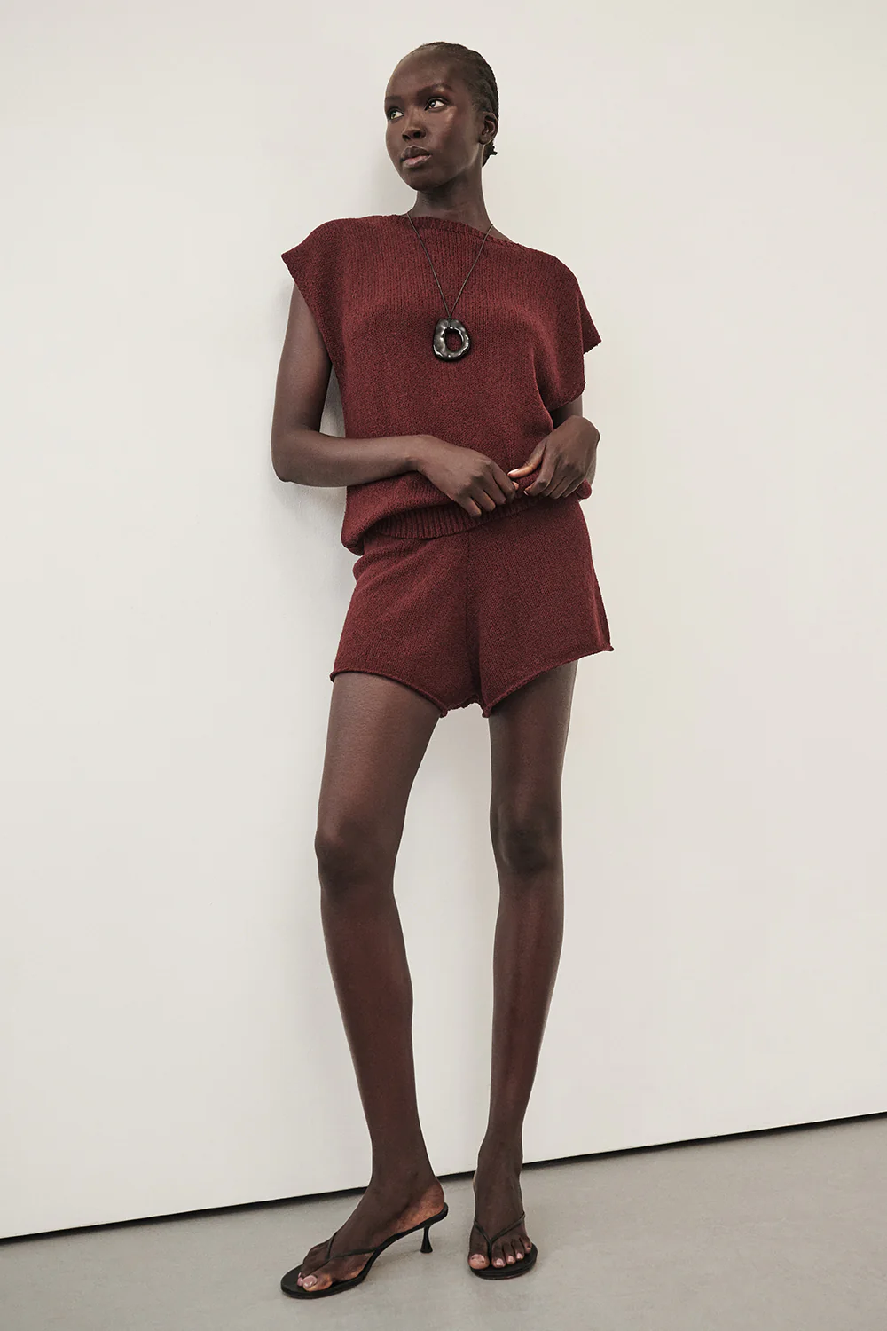 ASPEN SANGRIA KNIT SHORT - Gamepaces