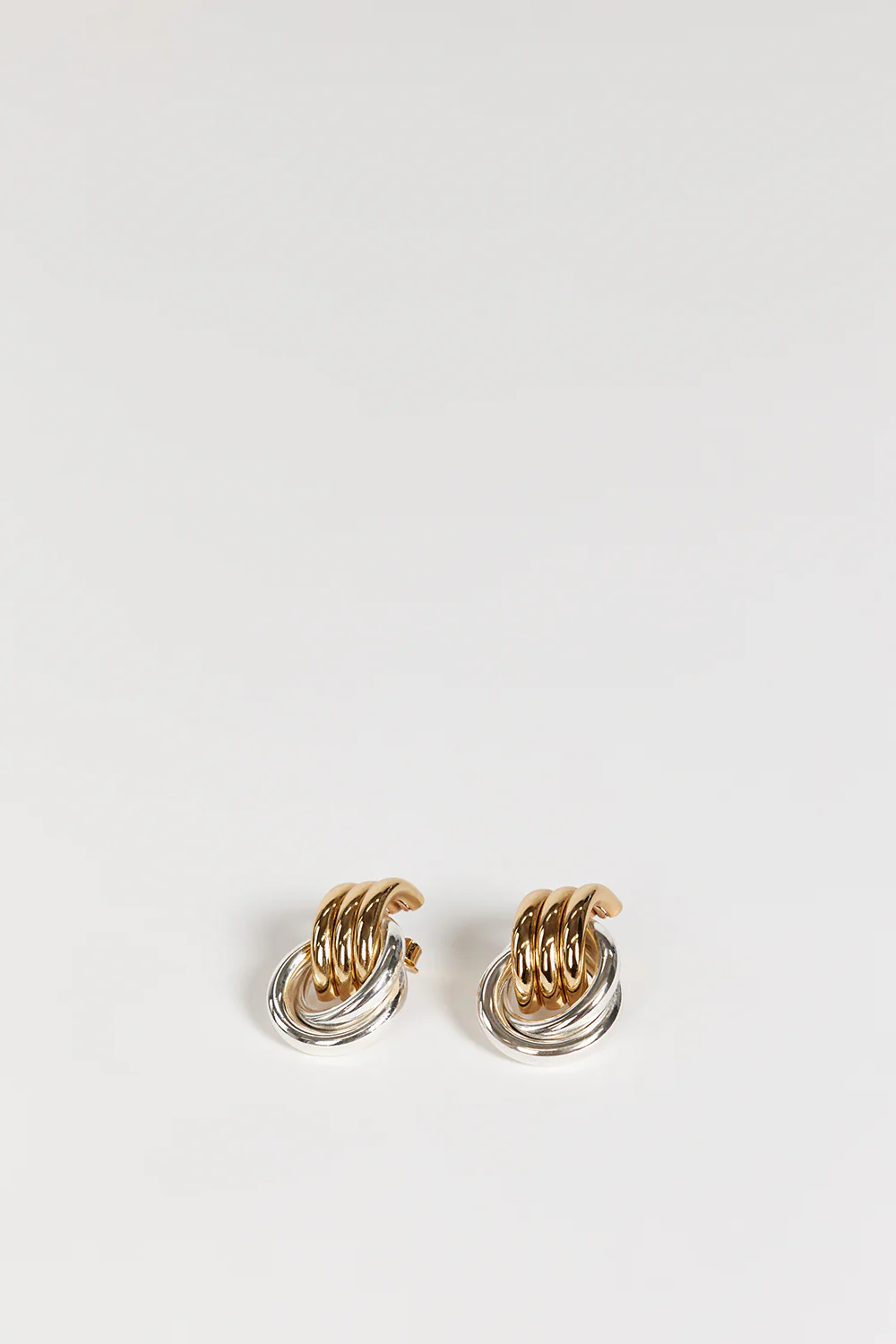 HEAVEN MAYHEM MINI KNOT MIXED EARRING - Gamepaces