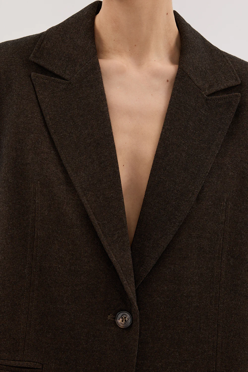 CHARLIE CHOC WOOL BLEND BLAZER - Gamepaces