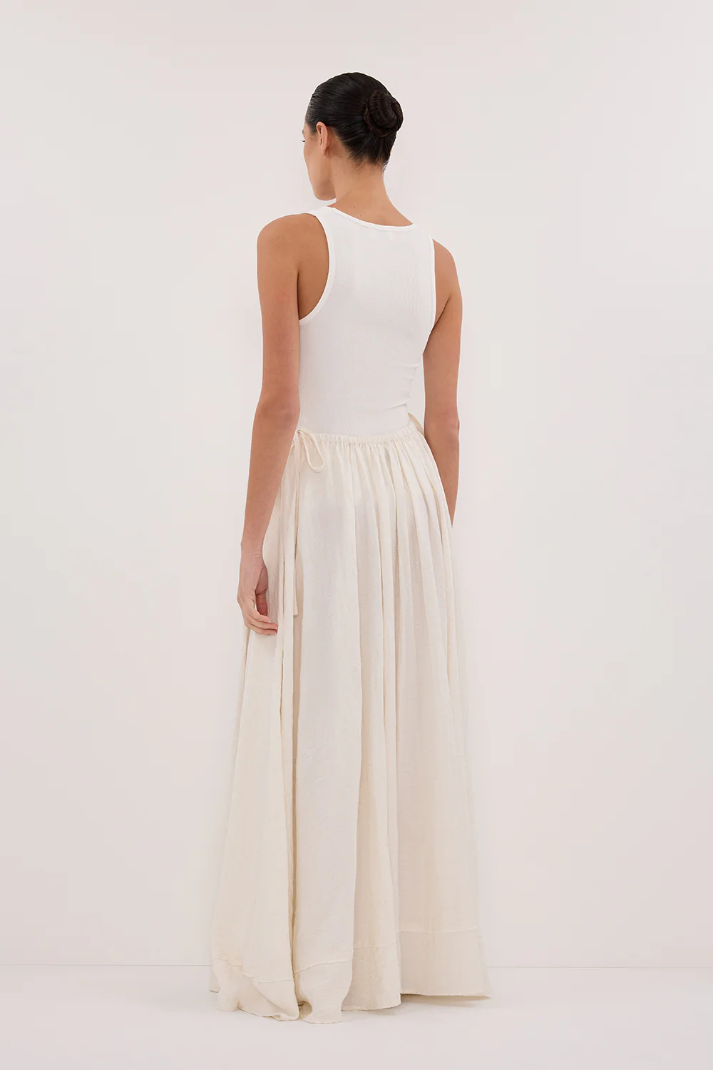 SHANIYA CREAM MARLE BOHO SKIRT - Gamepaces