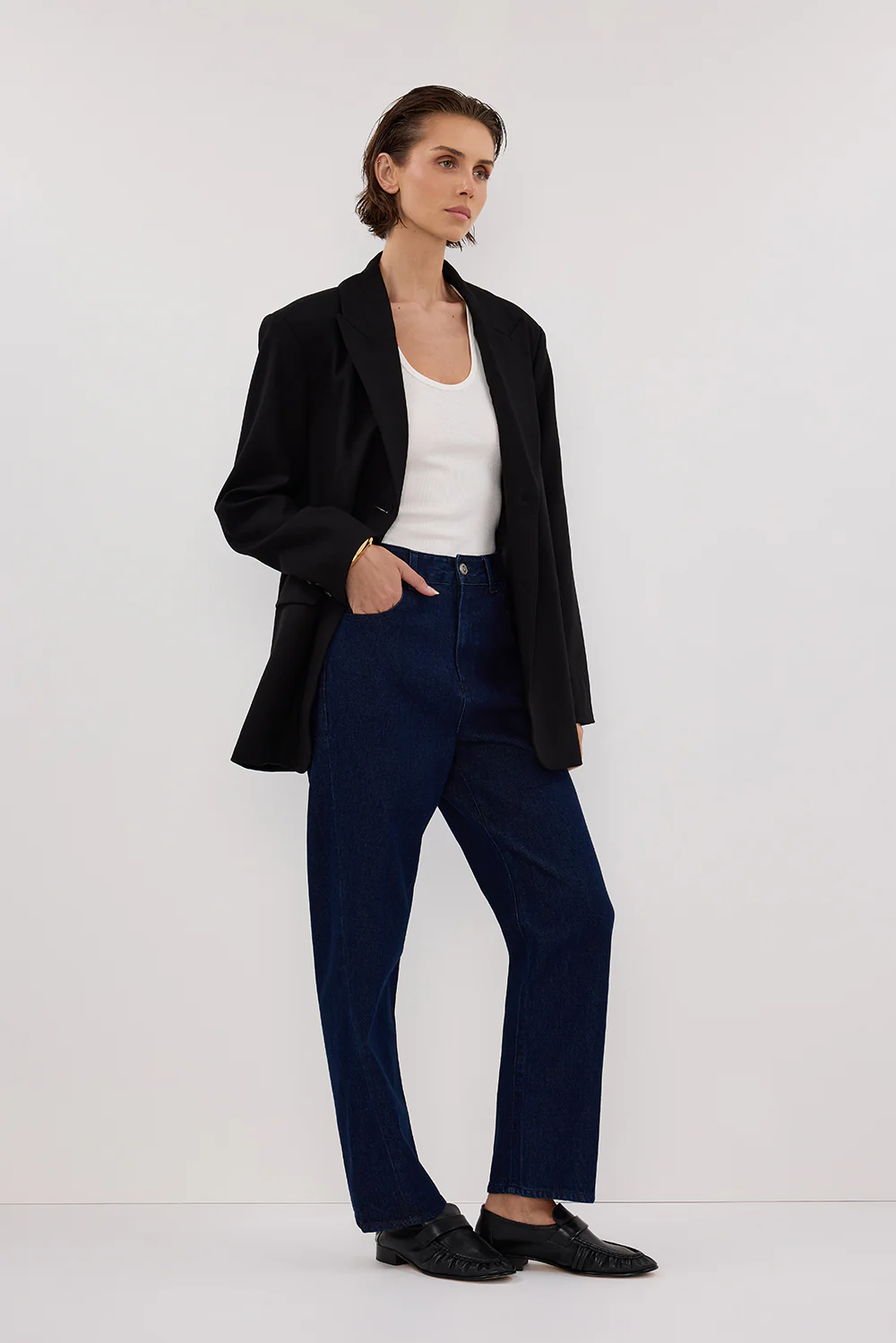 FINN INDIGO TWISTED SEAM JEAN - Gamepaces