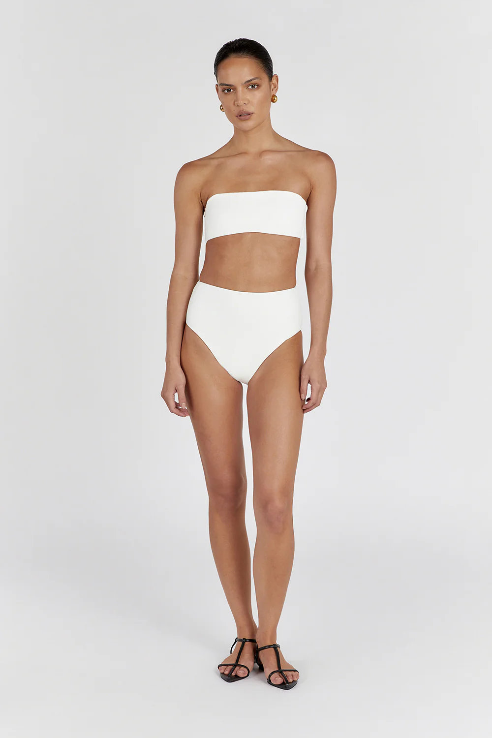 CALLIE OFF WHITE HIGH WAISTED BRIEF - Gamepaces