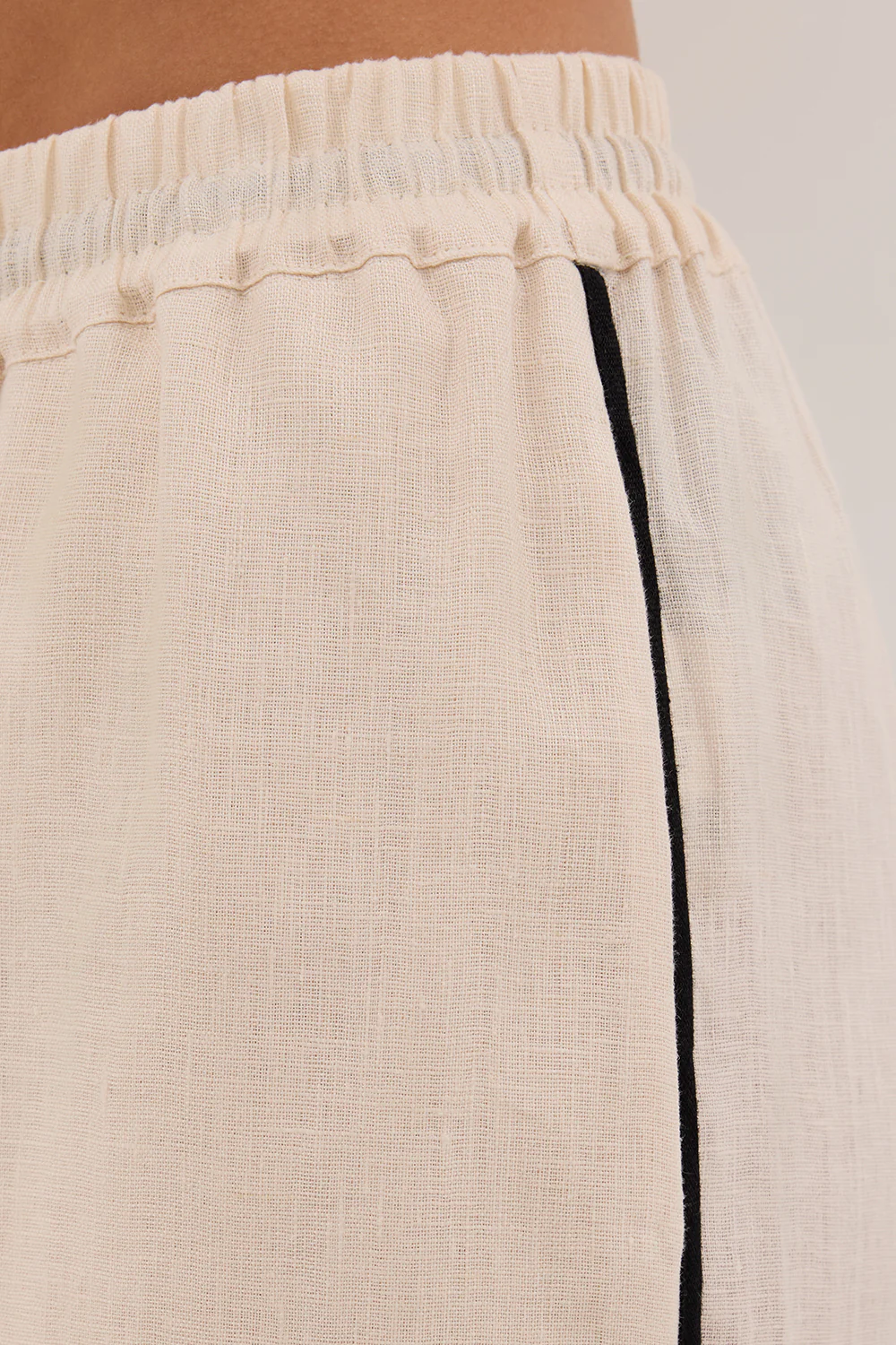 VON CREAM LINEN PANT - Gamepaces