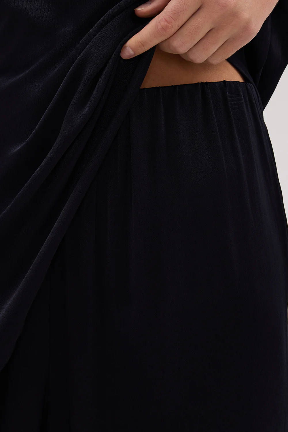 MONICA INK SATIN PANT - Gamepaces