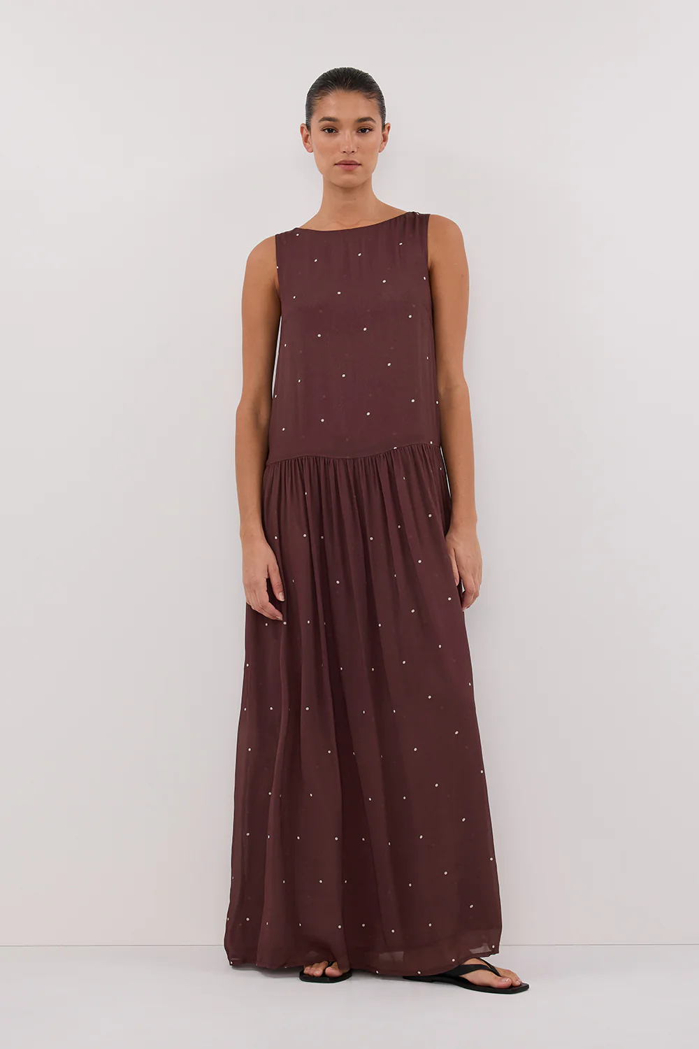 MELROSE WALNUT MIDI DRESS - Gamepaces