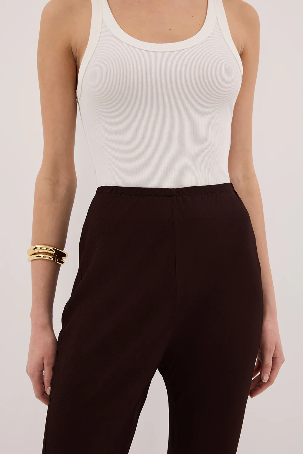 SUNTIA DARK CHOC BIAS PANTS - Gamepaces