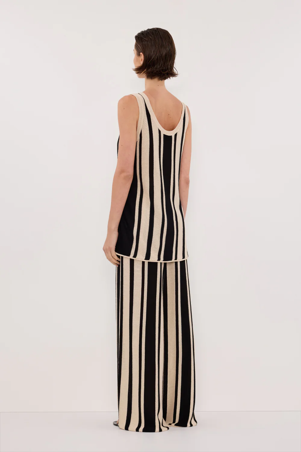 DELPHI STRIPE WIDE LEG KNIT PANT - Gamepaces