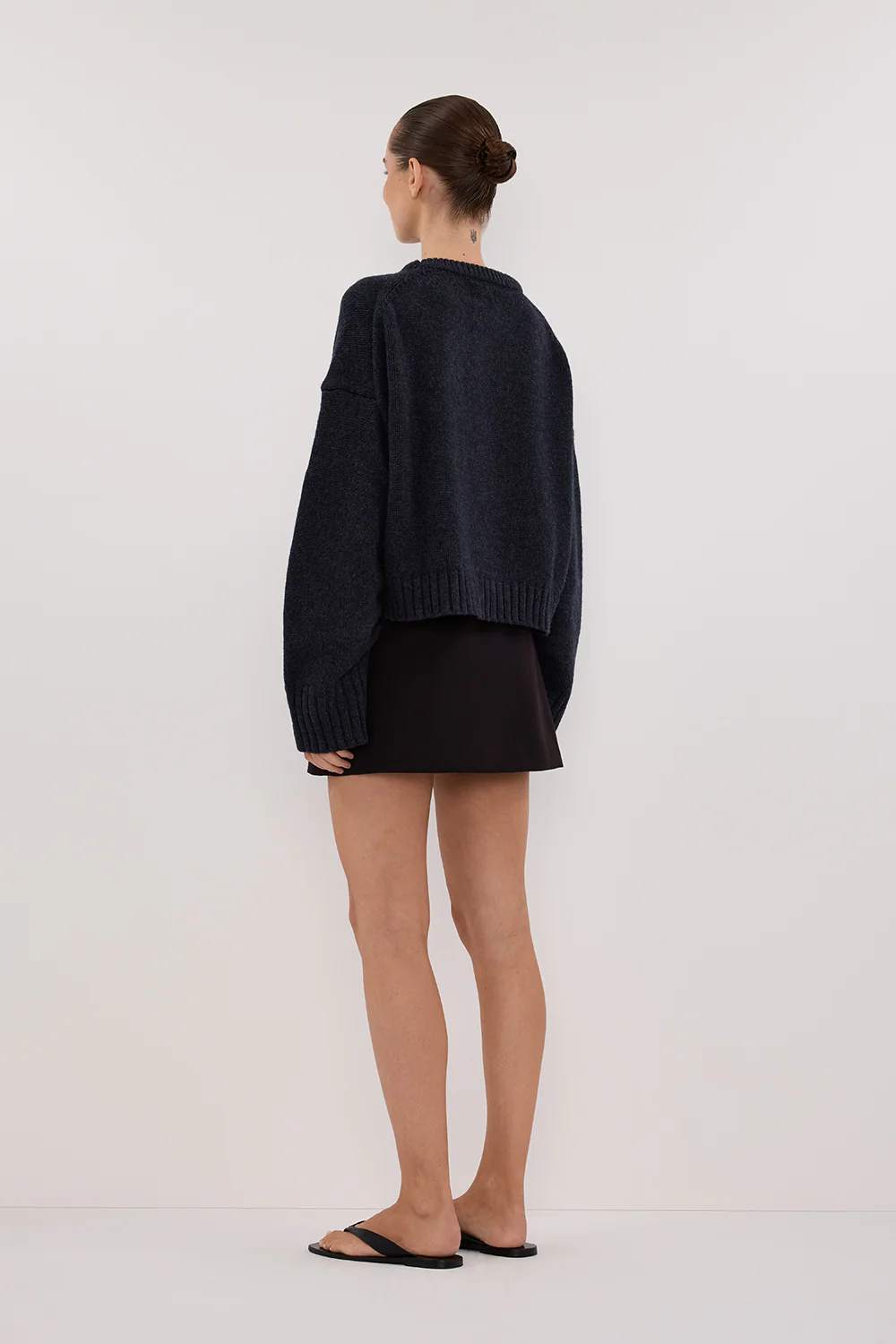 AMY INK CREW NECK KNIT JUMPER - Gamepaces