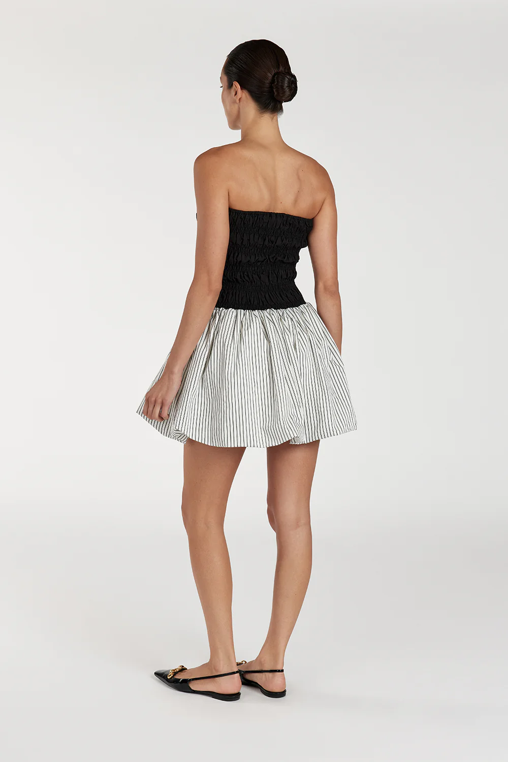 STOCKHOLM STRIPE SILK BLEND DRESS - Gamepaces