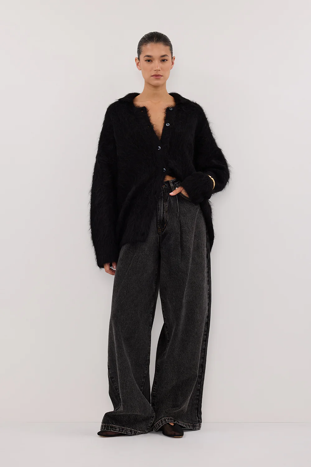 STERLING WASHED BLACK DENIM JEAN - Gamepaces