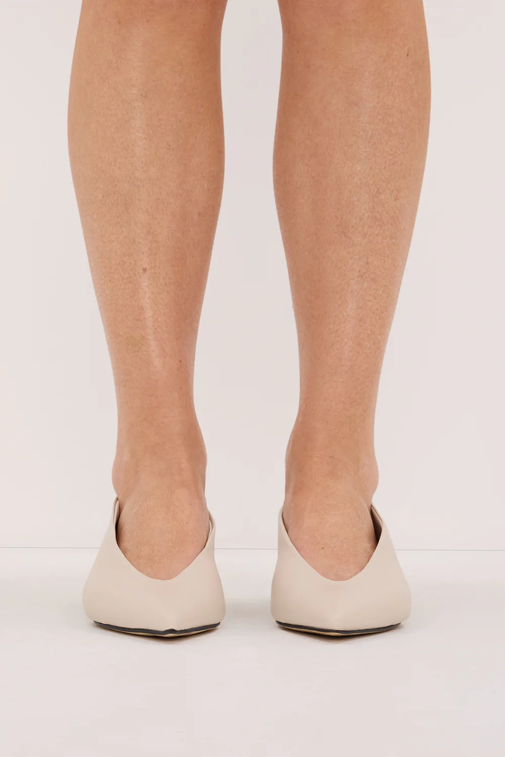 DOF STUDIOS CLAUDIA MILK NAPPA HEEL - Gamepaces