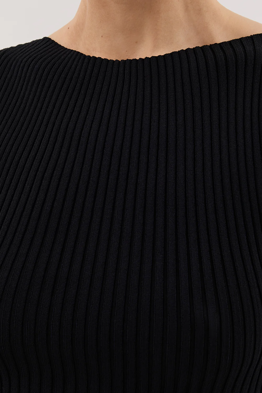 SIERRA BLACK KNIT TOP - Gamepaces