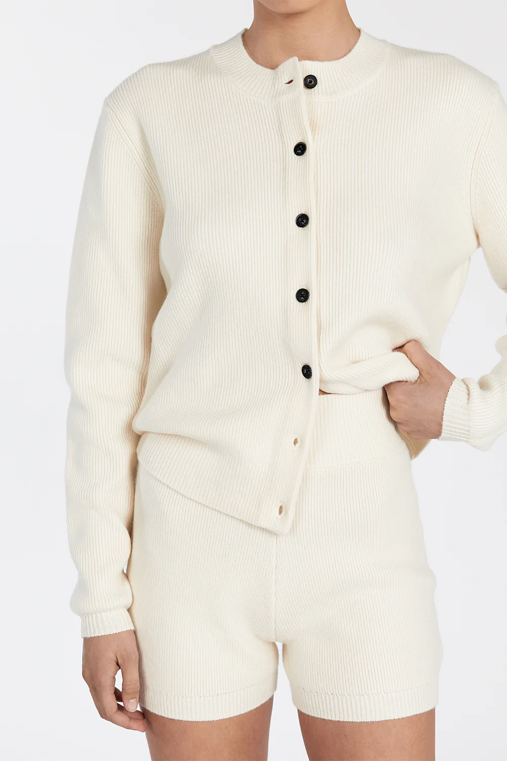 AXEL CREAM CASHMERE BLEND BOXER SHORT - Gamepaces