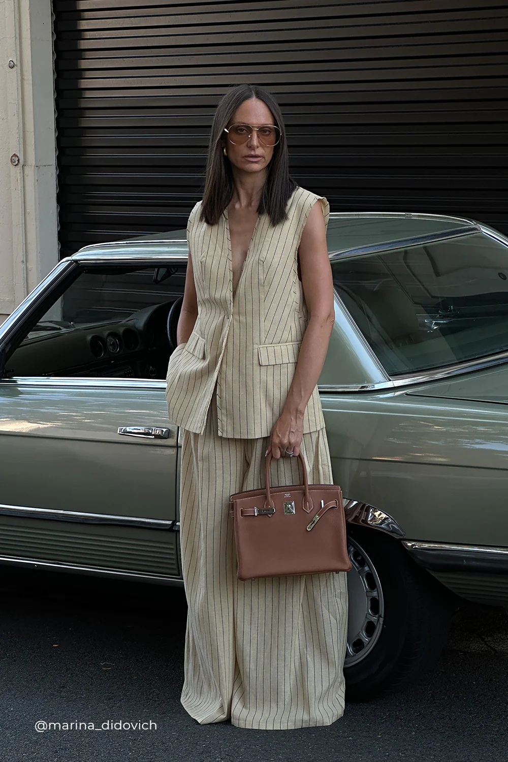 OLLIE DUNE STRIPE WIDE LEG PANT - Gamepaces