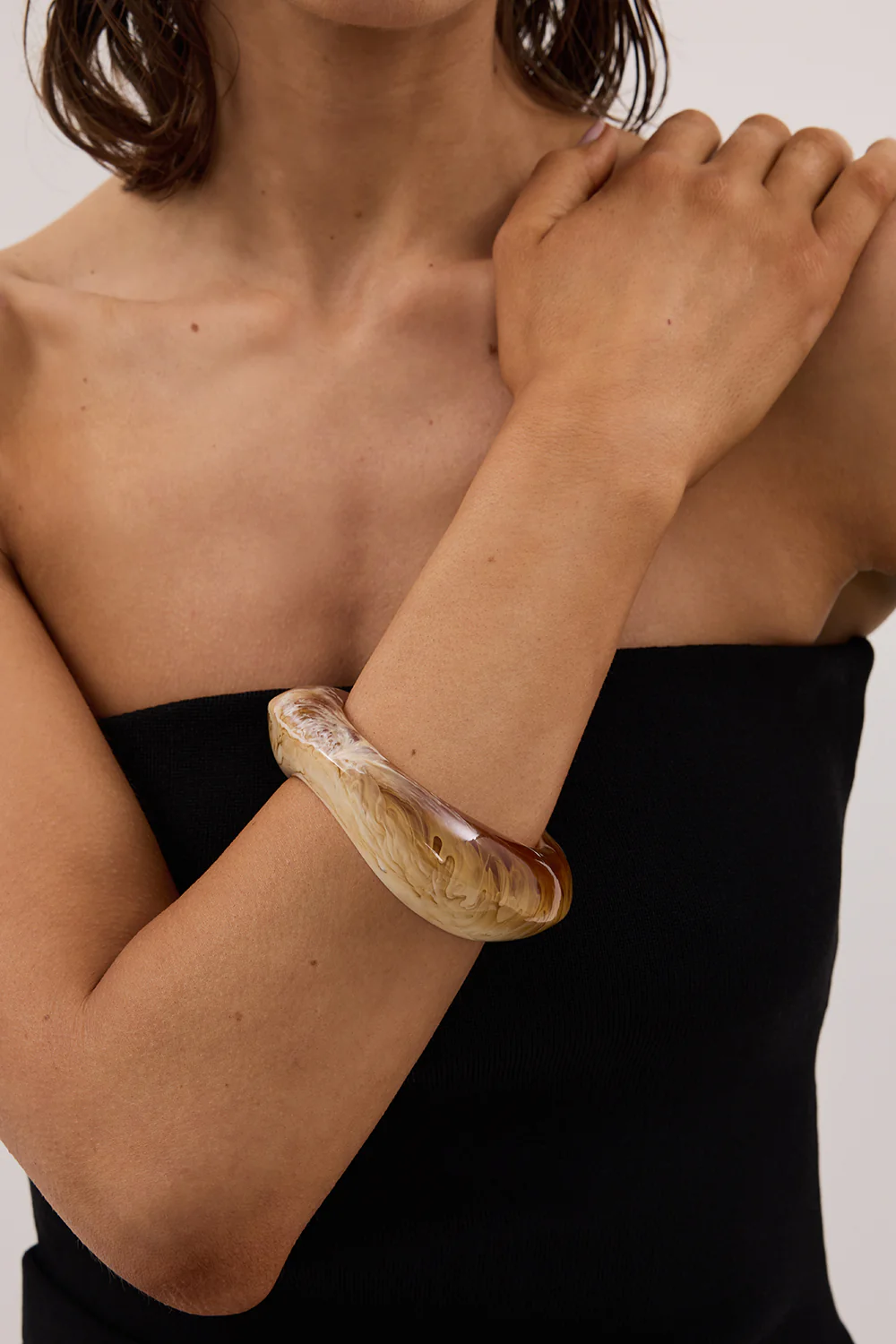 ANNA ROSSI TAKE IT AWAY LATTE BANGLE - Gamepaces