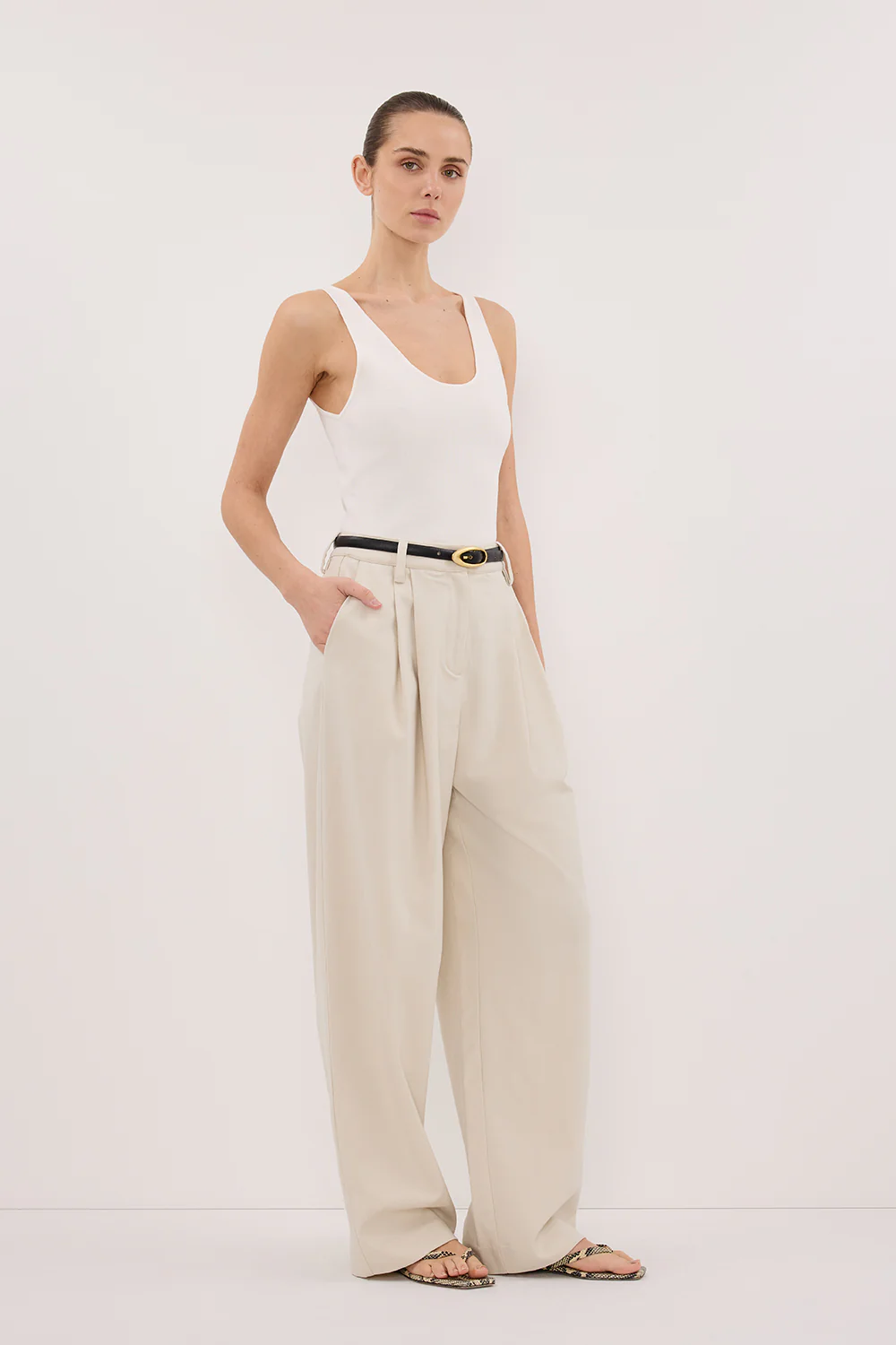 EDEN PLASTER TAILORED PANT - Gamepaces