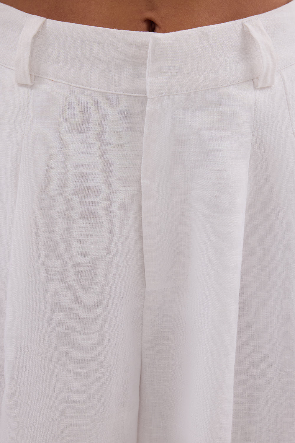 HOLDEN WHITE LINEN PANT - Gamepaces