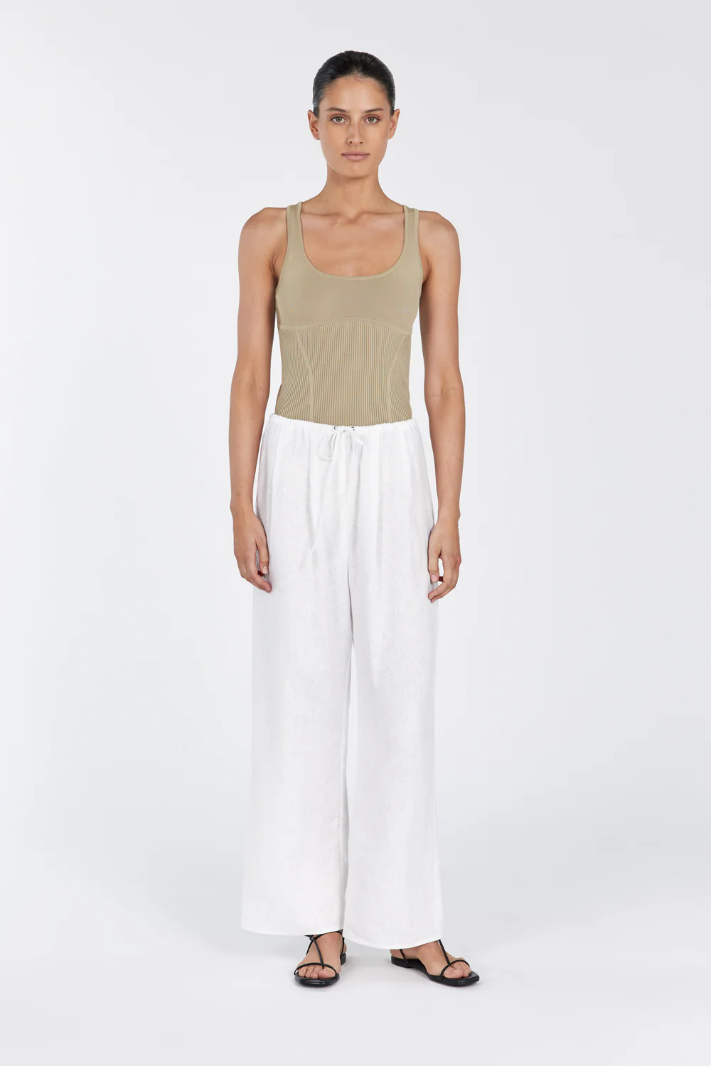 MILO PUTTY SLEEVELESS KNIT TOP - Gamepaces