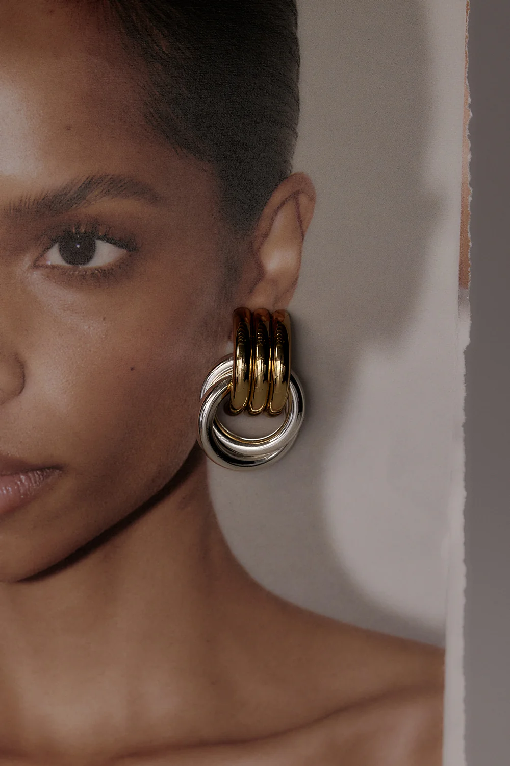 HEAVEN MAYHEM MINI KNOT MIXED EARRING - Gamepaces