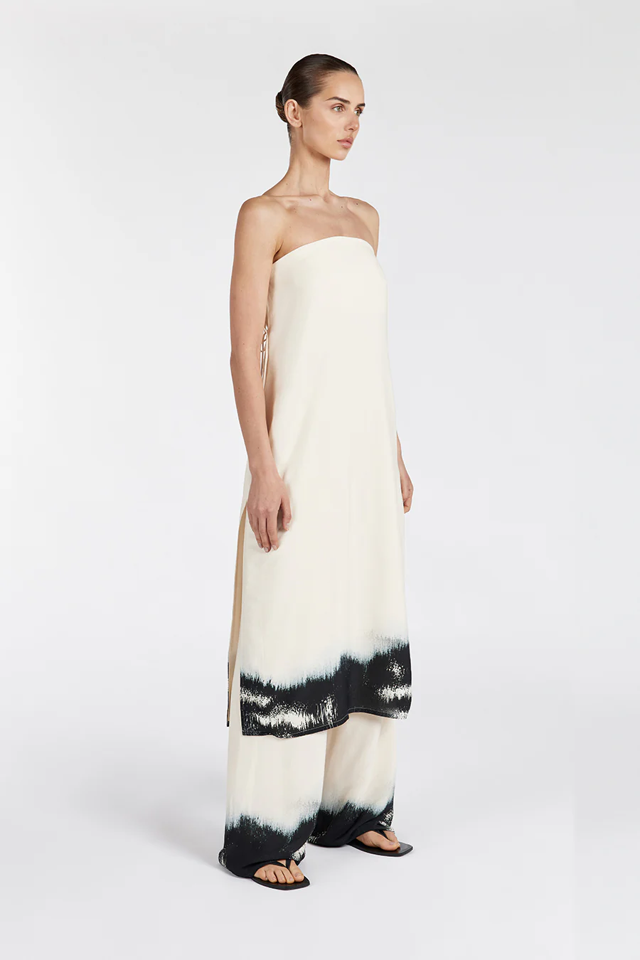 LILY CREAM PRINTED PANT - Gamepaces