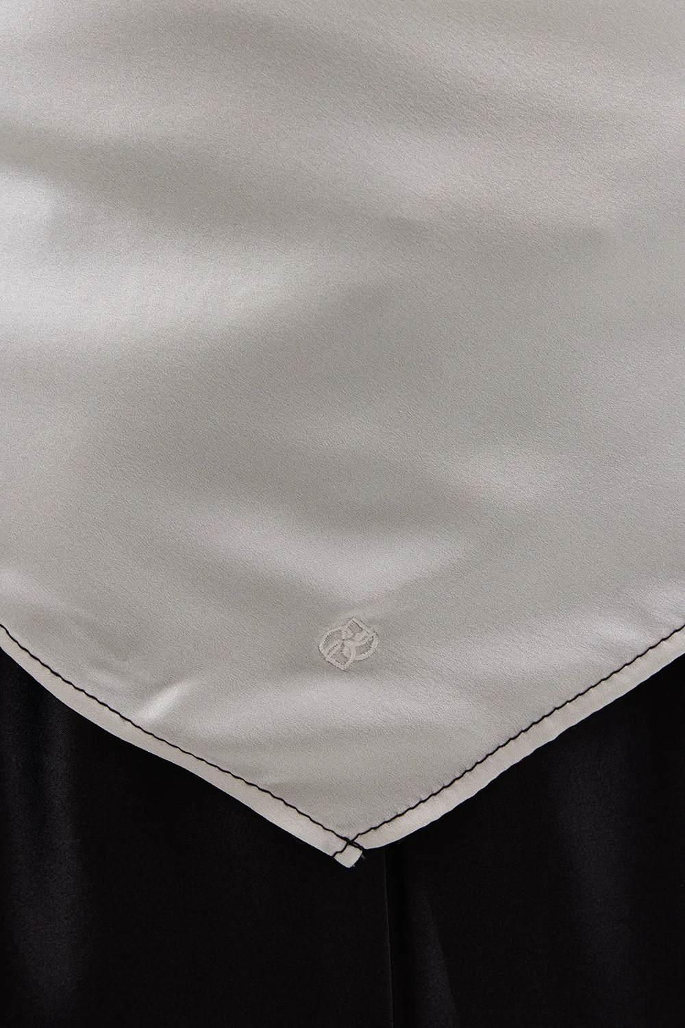 HUXLEY OMBRE SILK SCARF TOP - Gamepaces