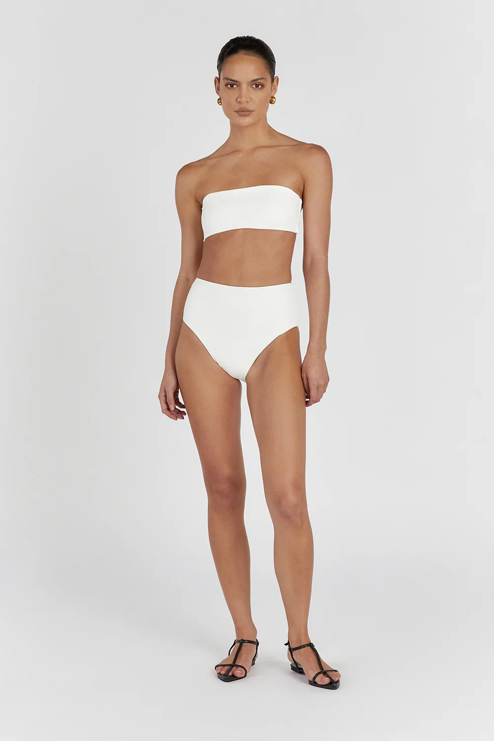 CALLIE OFF WHITE HIGH WAISTED BRIEF - Gamepaces