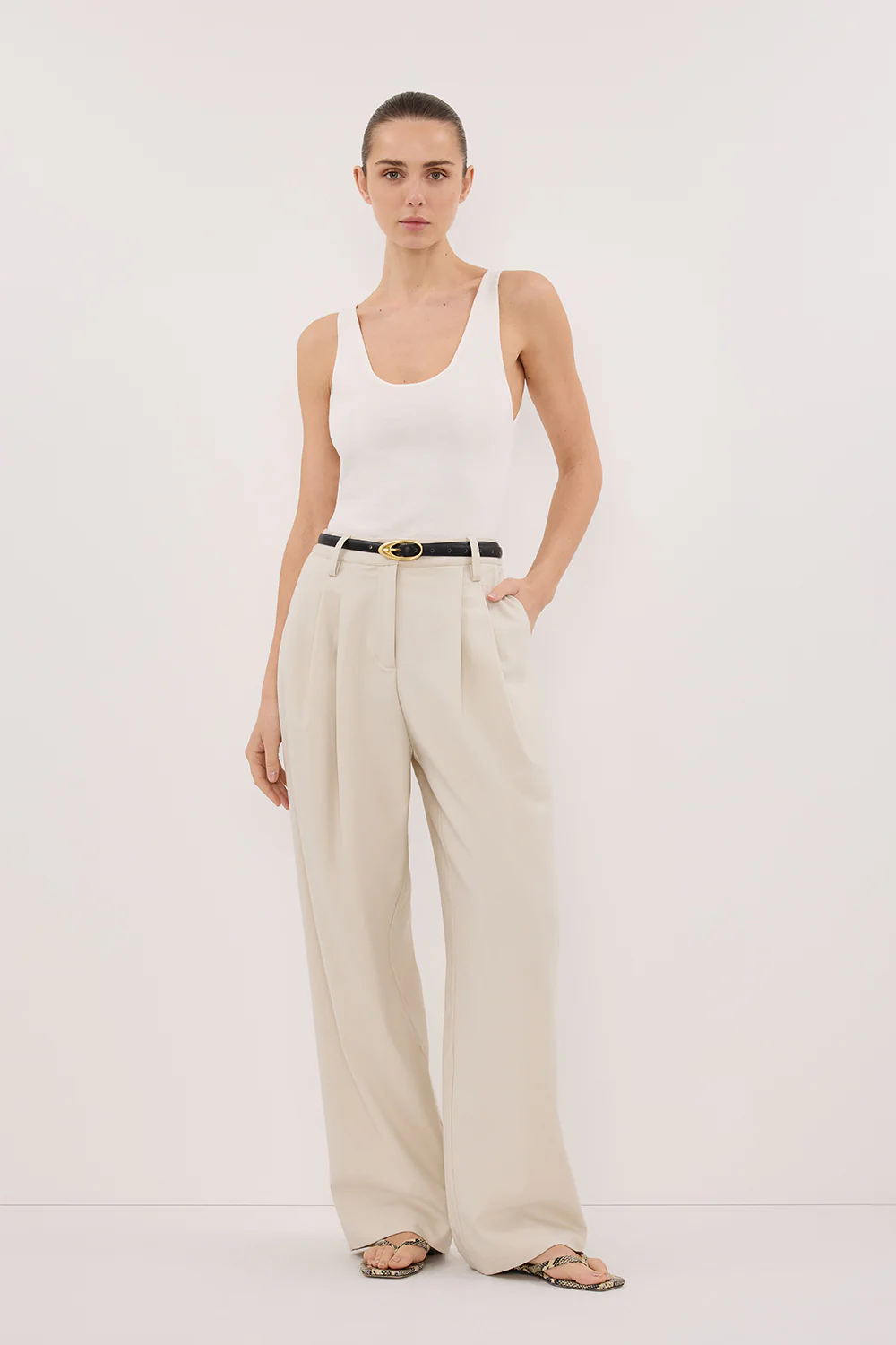 EDEN PLASTER TAILORED PANT - Gamepaces