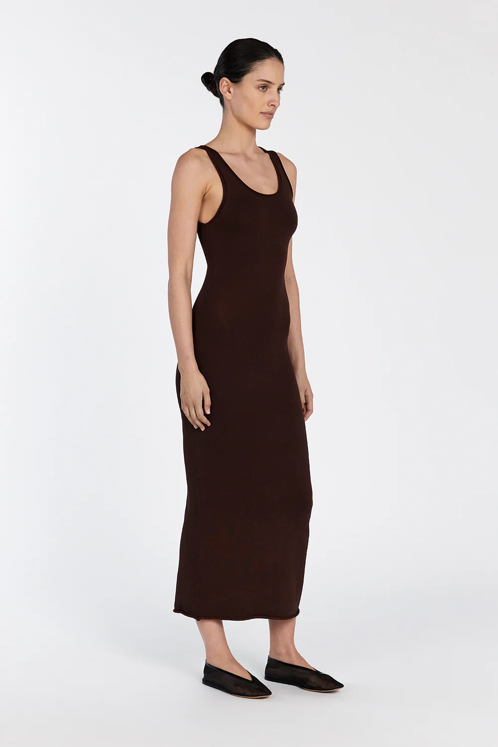 ROMA CHOC MAXI DRESS - Gamepaces