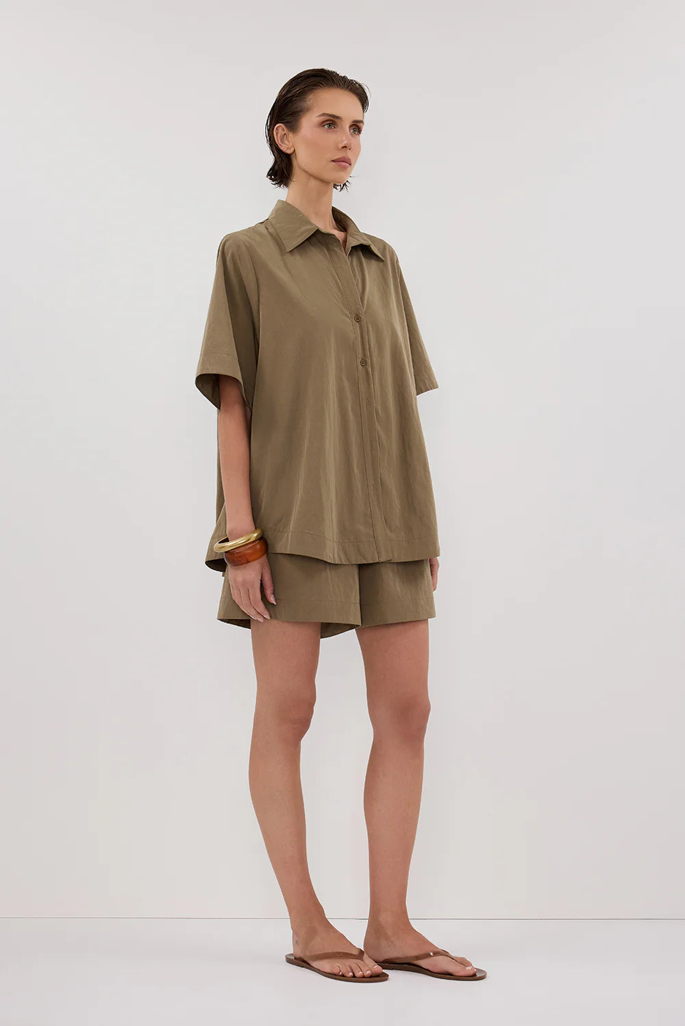 AMARA MOSS MODAL BLEND SHIRT - Gamepaces