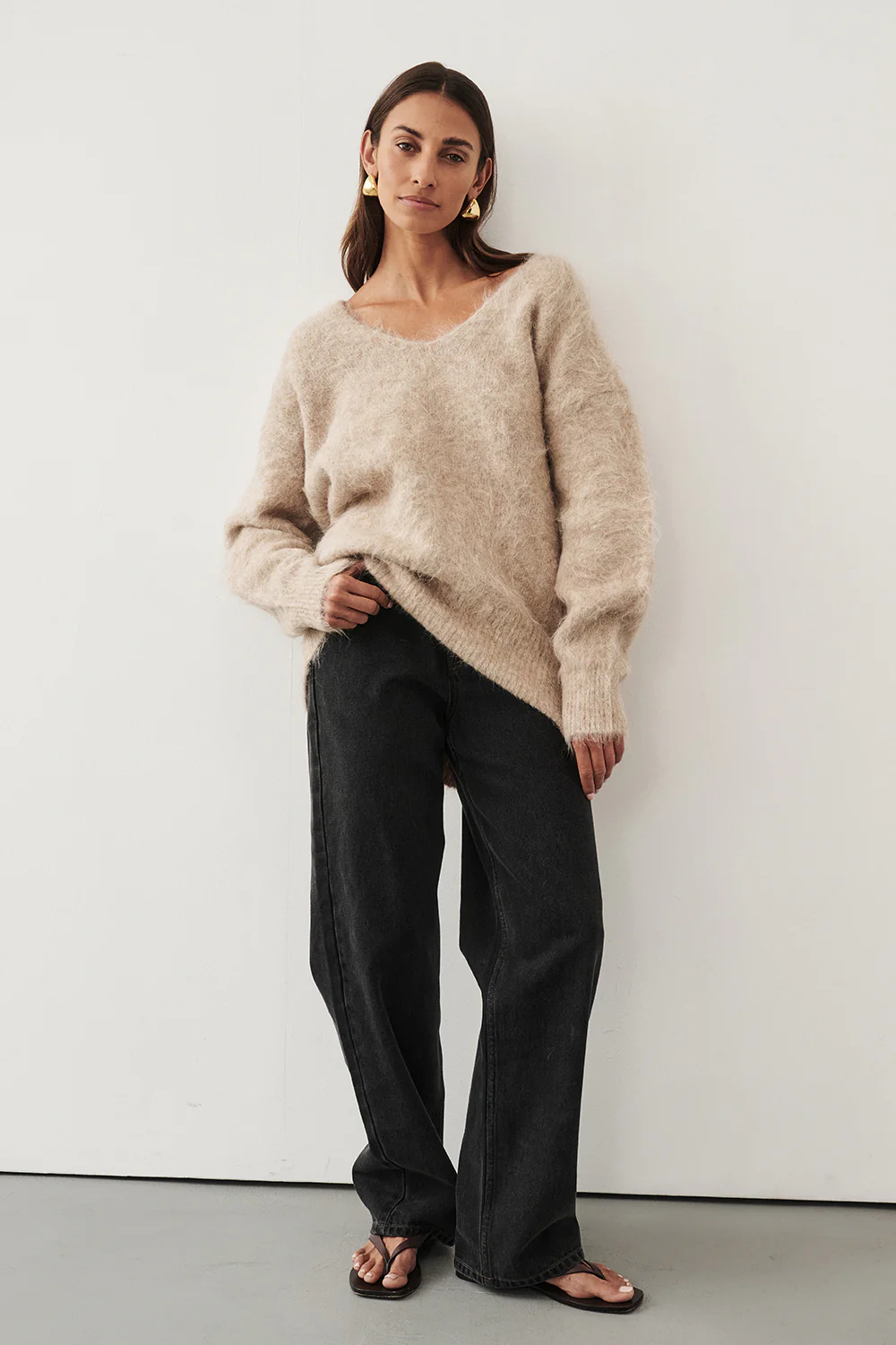 WESTIN BLACK RINSE STRAIGHT JEAN - Gamepaces