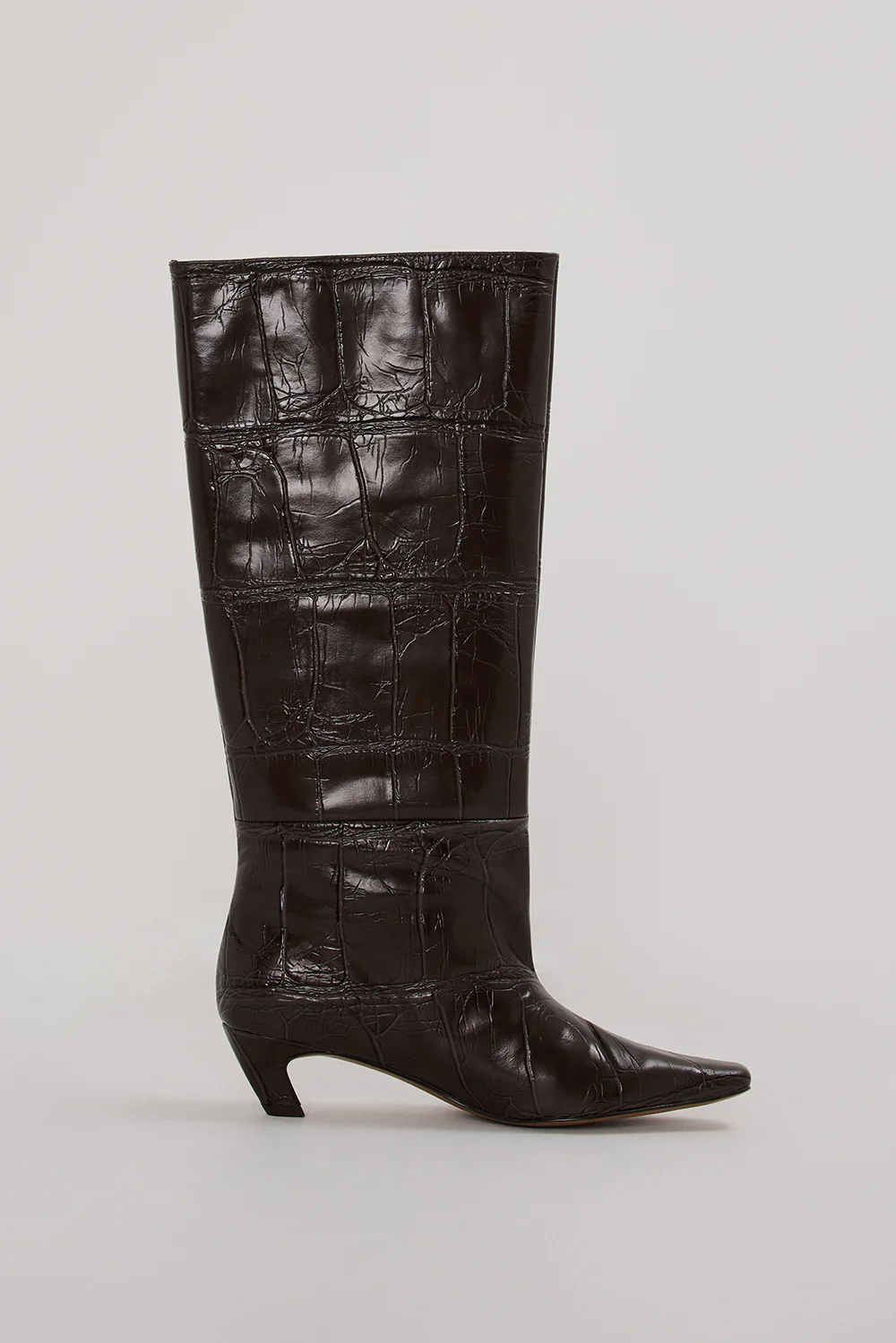 ALIAS MAE CRAWFORD BOOT CHOC CROC - Gamepaces