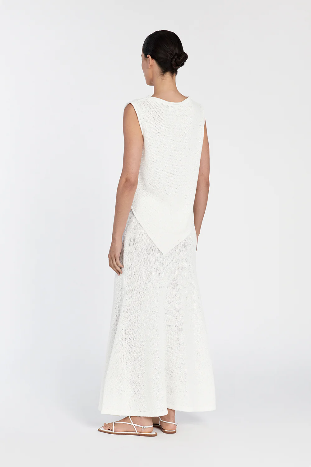 ALTHEA OFF WHITE MAXI SKIRT - Gamepaces