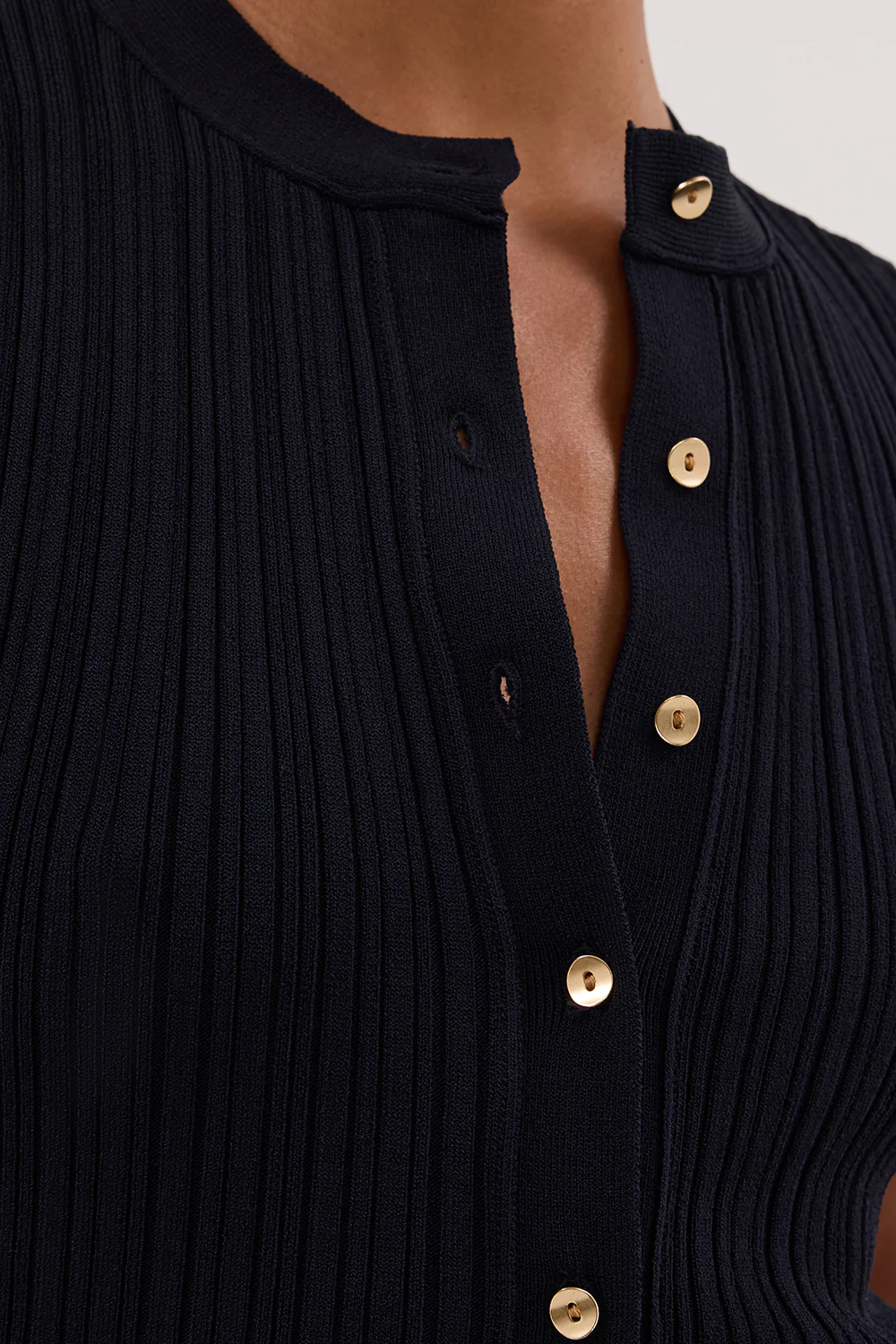 JASMINE INK KNIT TOP - Gamepaces