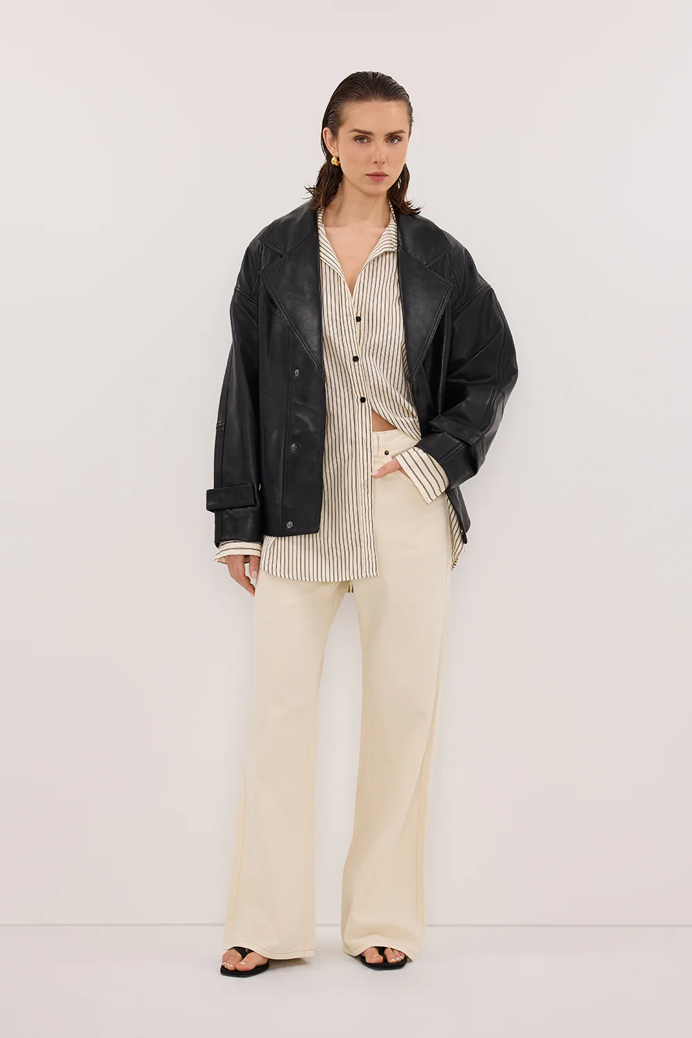 REAGAN 2.0 NATURAL SLOUCHY JEAN - Gamepaces