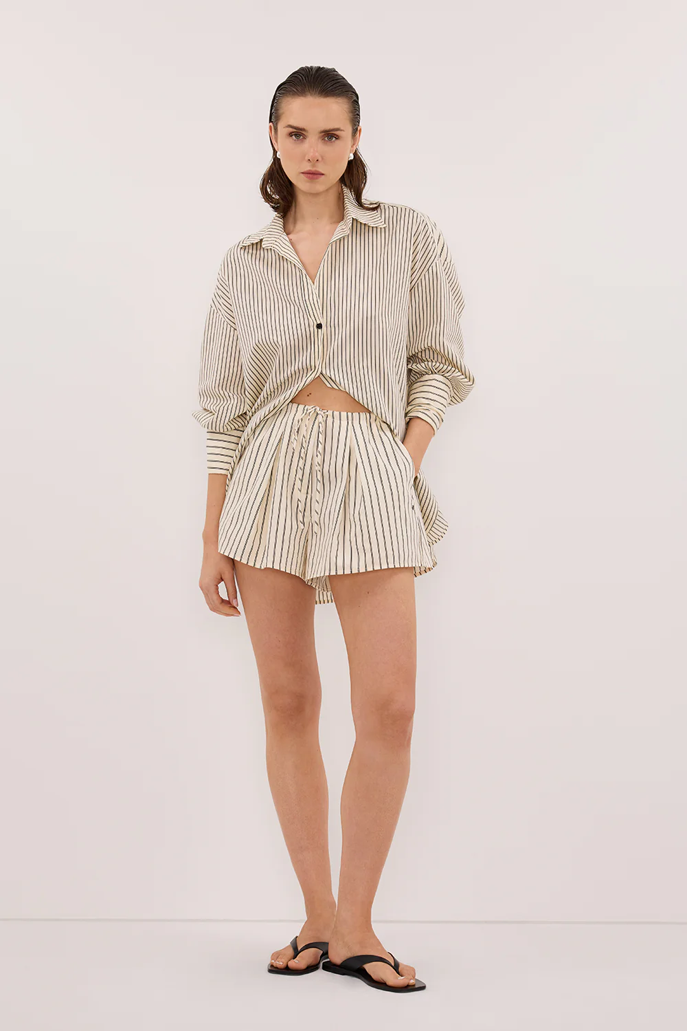 SABLE CREAM SILK BLEND SHORT - Gamepaces