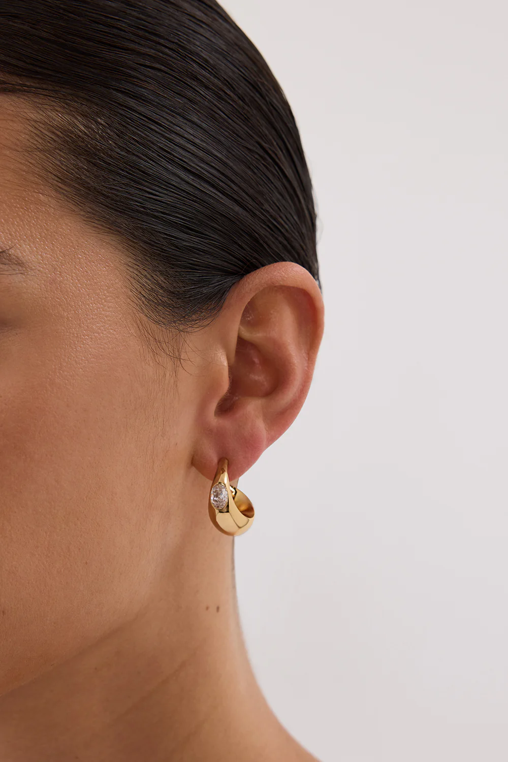 AMBER SCEATS ANSEL EARRING GOLD - Gamepaces