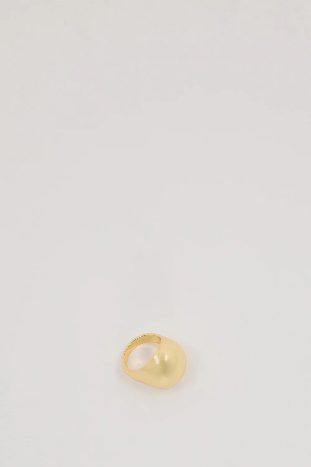 ANNA ROSSI CURVATURE GOLD RING - Gamepaces