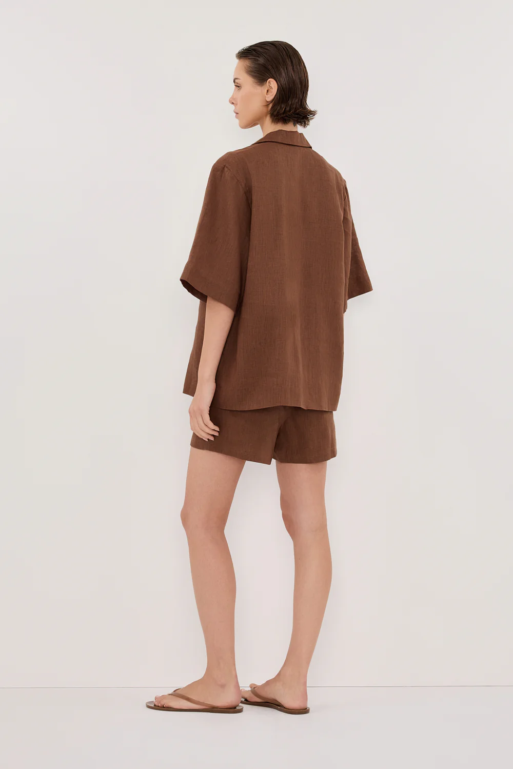 NALA FONDANT LINEN RESORT SHIRT - Gamepaces