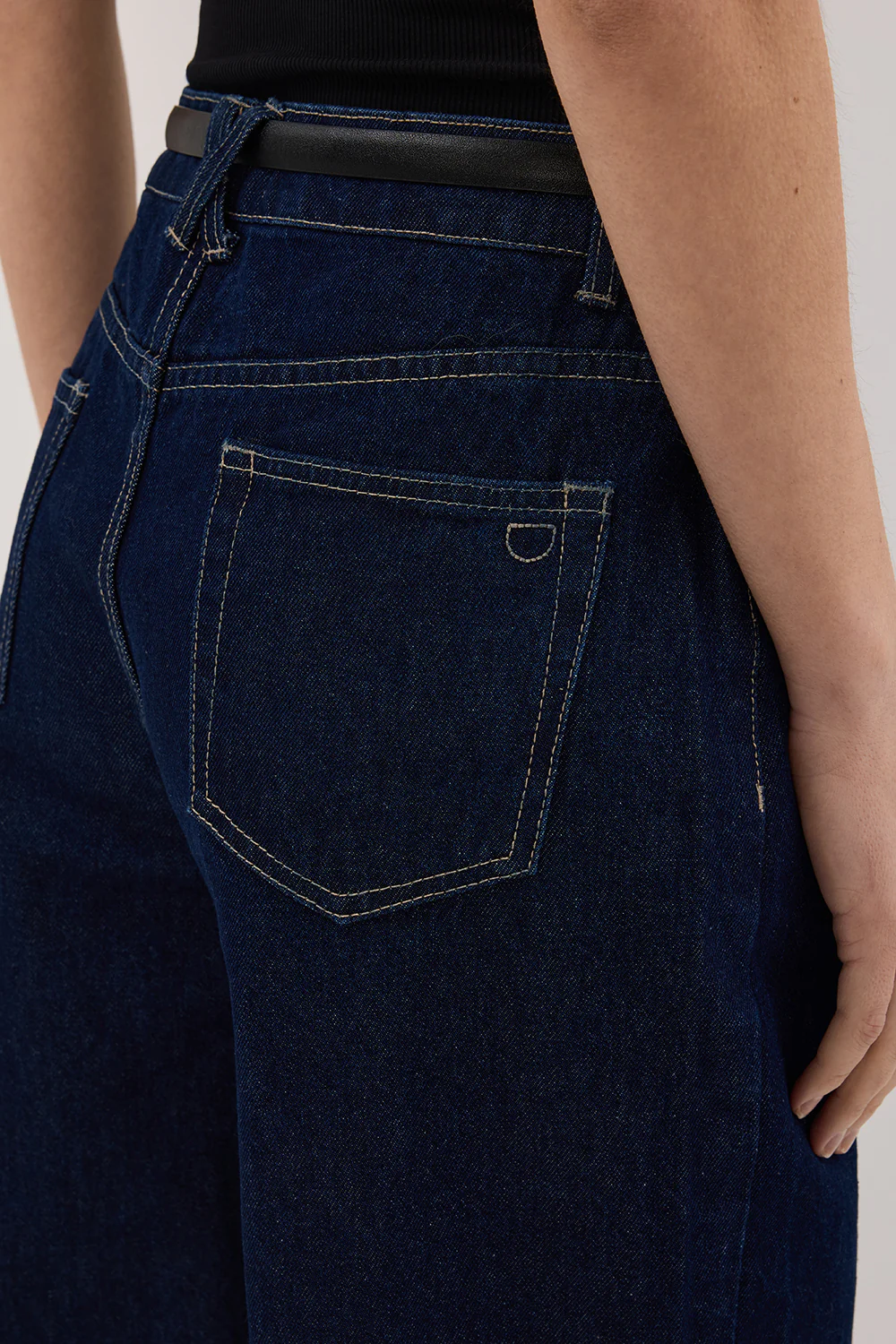 REAGAN 2.0 INDIGO TALL SLOUCHY JEAN - Gamepaces