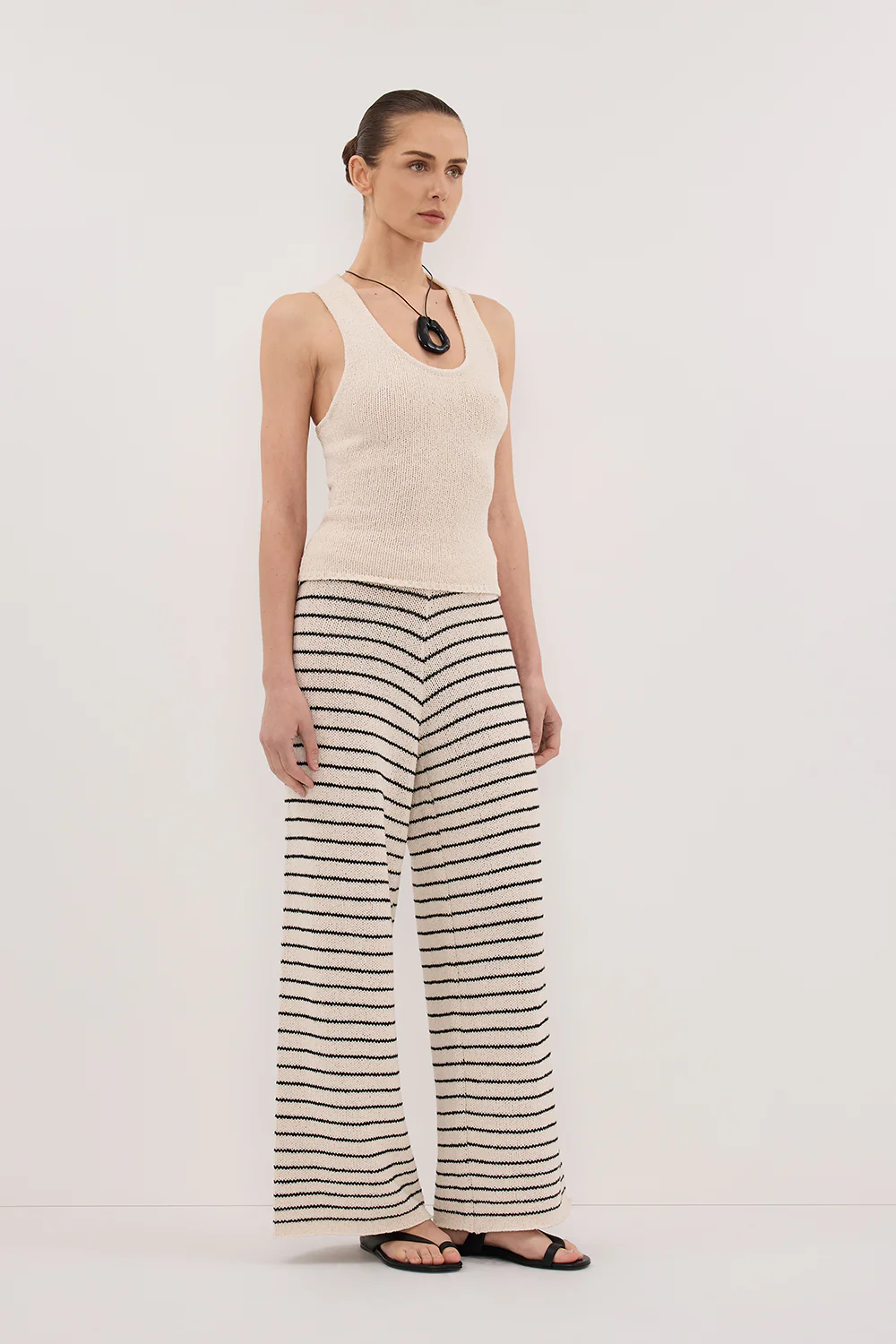 ASPEN SANDSTONE STRIPE KNIT PANT - Gamepaces