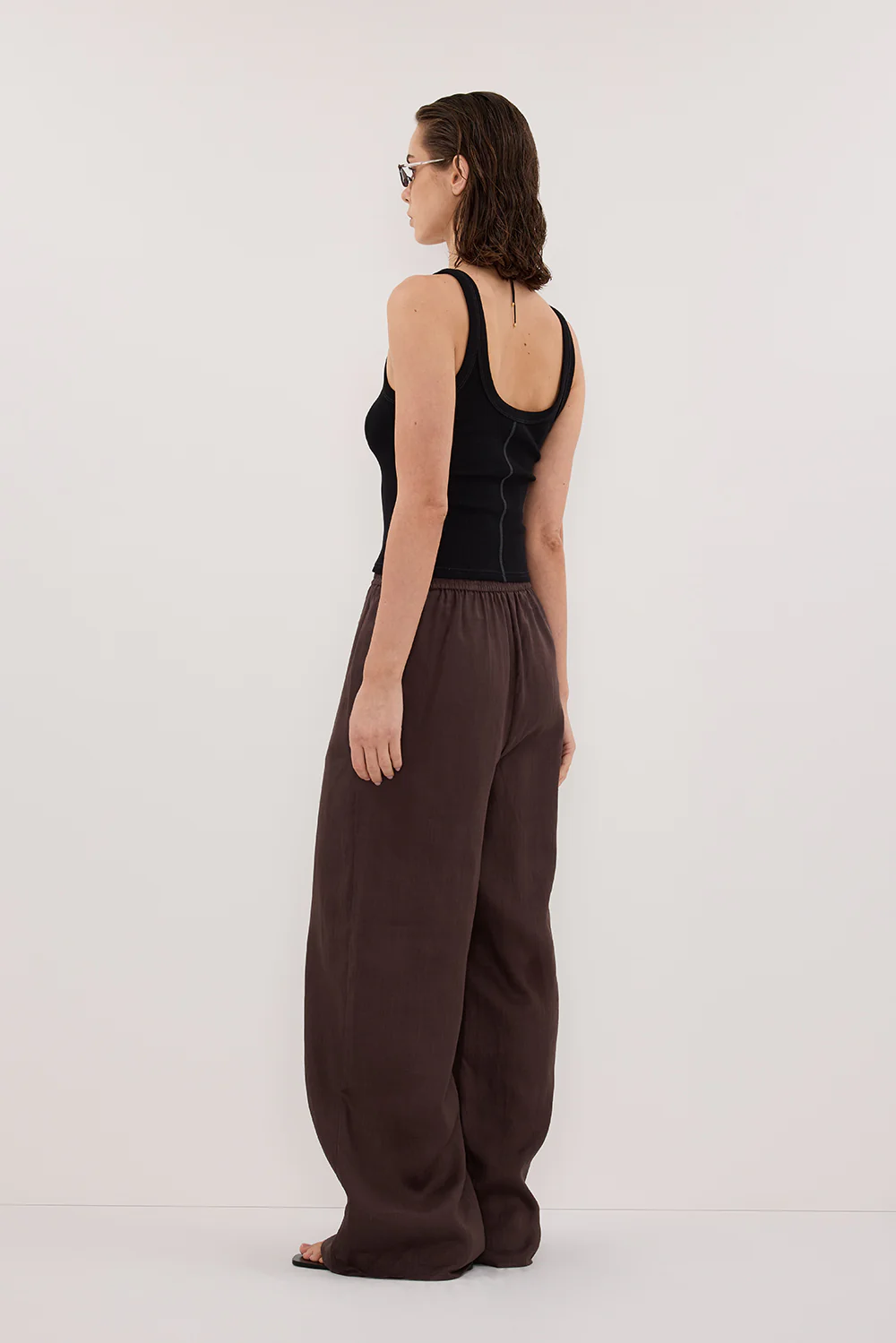 GINNY DARK CHOC RAMIE PANT - Gamepaces