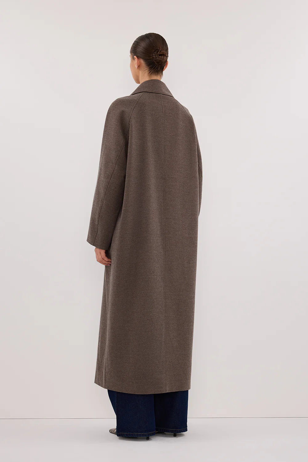 YORK COFFEE OVERSIZED WOOL BLEND COAT - Gamepaces