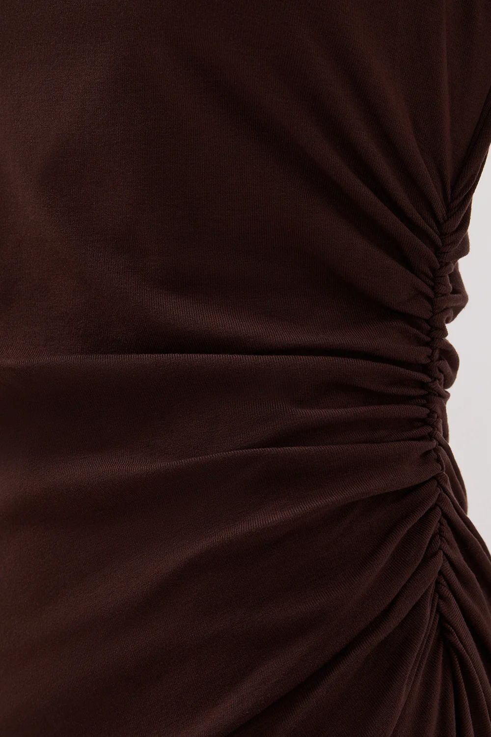 HADLEY CHOC SLEEVELESS KNIT MAXI DRESS - Gamepaces